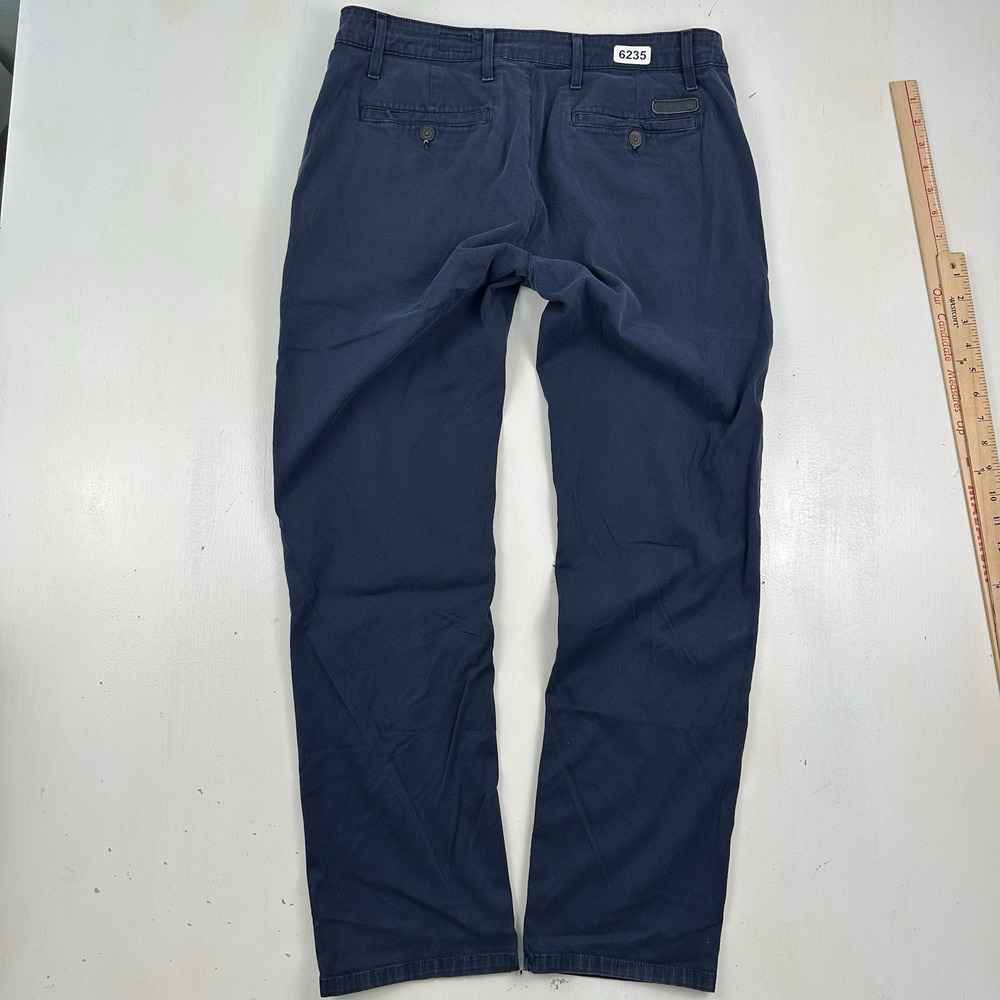 Ag Adriano Goldschmied The Marshall Slim Trousers Men‎ 32x30 Blue Chino Pants - Picture 2 of 12